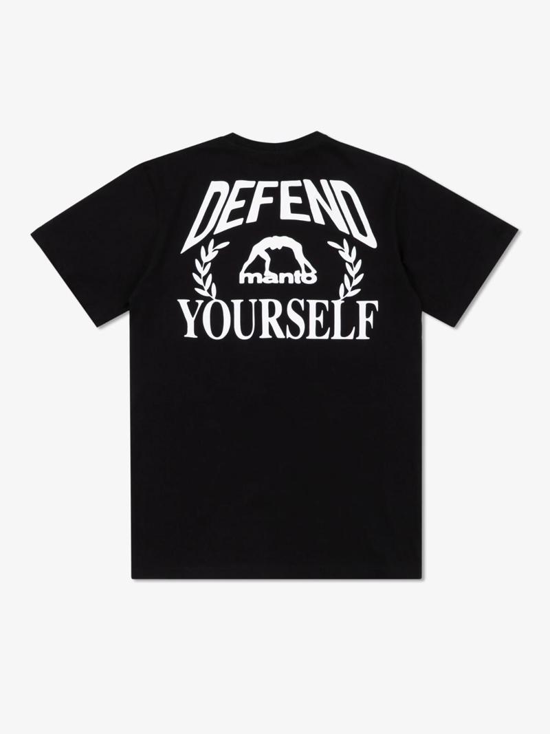 MANTO defend 25 tshirt- black